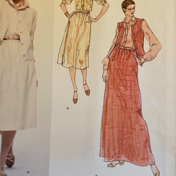 VTG ‘70s Vogue Calvin Klein UNCUT Pattern - Picture 8 of 9